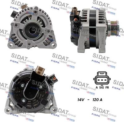 Fispa A12DE0303A2 - Alternator www.molydon.hr