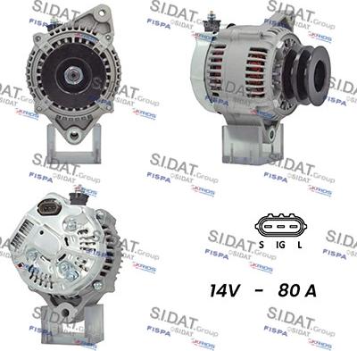 Fispa A12DE0375A2 - Alternator www.molydon.hr