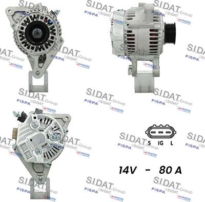 Fispa A12DE0373A2 - Alternator www.molydon.hr