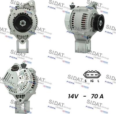 Fispa A12DE0372A2 - Alternator www.molydon.hr