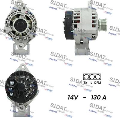 Fispa A12DE0263A2 - Alternator www.molydon.hr