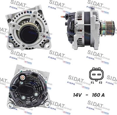 Fispa A12DE0203A2 - Alternator www.molydon.hr