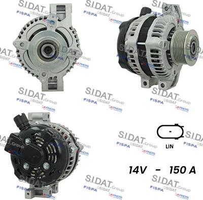 Fispa A12DE0212A2 - Alternator www.molydon.hr