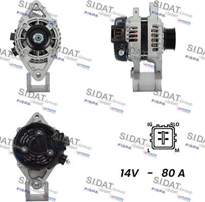 Fispa A12DE0239A2 - Alternator www.molydon.hr