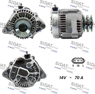 Fispa A12DE0234A2 - Alternator www.molydon.hr