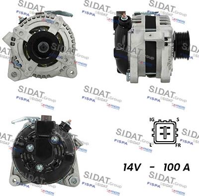 Fispa A12DE0236A2 - Alternator www.molydon.hr