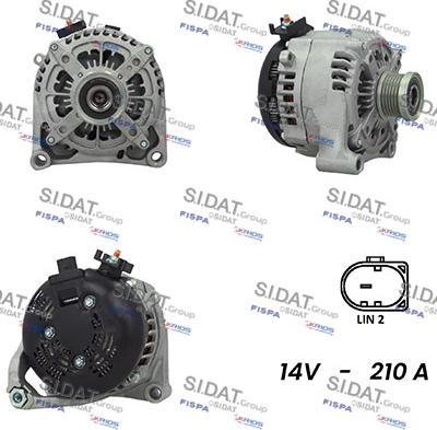 Fispa A12DE0794A2 - Alternator www.molydon.hr