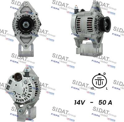 Fispa A12DE0708A2 - Alternator www.molydon.hr