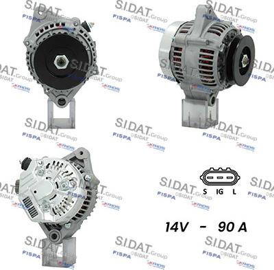 Fispa A12DE0718A2 - Alternator www.molydon.hr