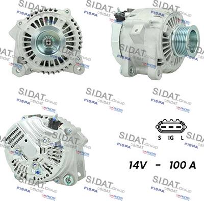 Fispa A12DE0720A2 - Alternator www.molydon.hr