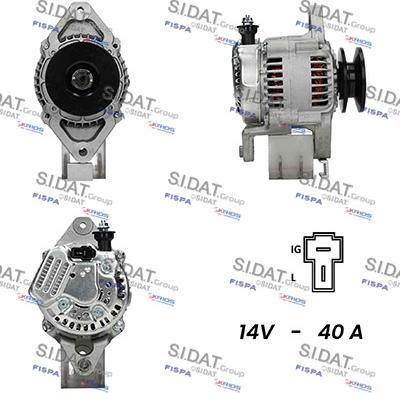 Fispa A12DE0723A2 - Alternator www.molydon.hr