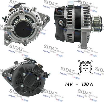 Fispa A12DE0722 - Alternator www.molydon.hr