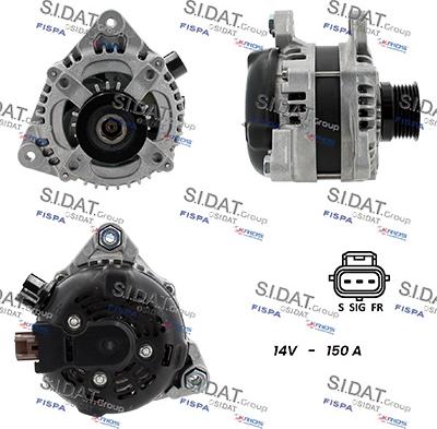 Fispa A12DE1420A2 - Alternator www.molydon.hr