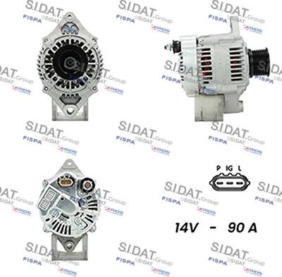 Fispa A12DE1061A2 - Alternator www.molydon.hr