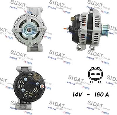 Fispa A12DE1105A2 - Alternator www.molydon.hr