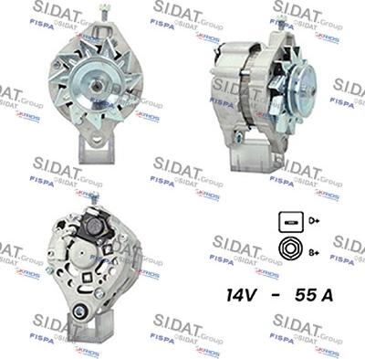 Fispa A12DE1115A2 - Alternator www.molydon.hr