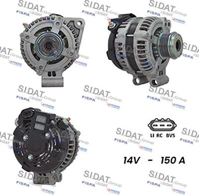 Fispa A12DE1112A2 - Alternator www.molydon.hr