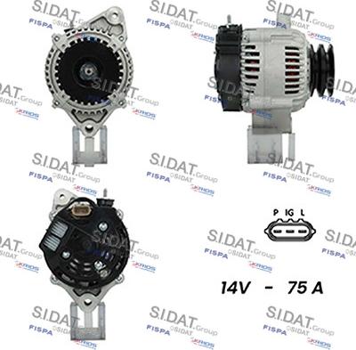 Fispa A12DE1124A2 - Alternator www.molydon.hr