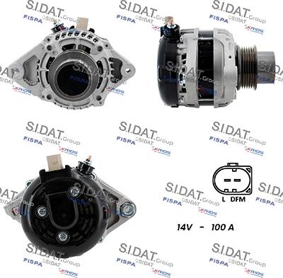 Fispa A12DE1309A2 - Alternator www.molydon.hr