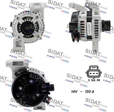 Fispa A12DE1308A2 - Alternator www.molydon.hr