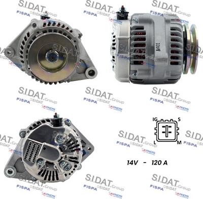 Fispa A12DE1219A2 - Alternator www.molydon.hr