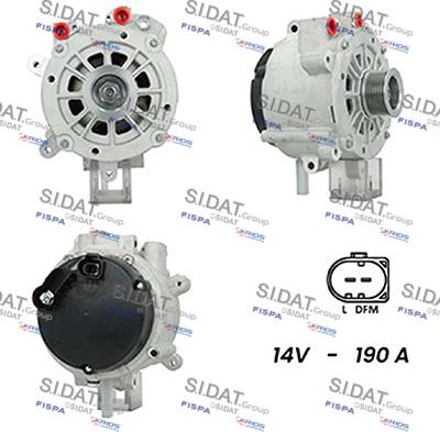 Fispa A12DR0904A2 - Alternator www.molydon.hr