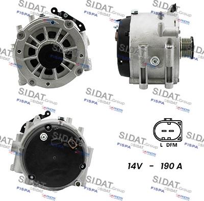 Fispa A12DR0549A2 - Alternator www.molydon.hr