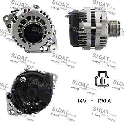 Fispa A12DR0162A2 - Alternator www.molydon.hr