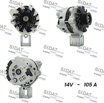 Fispa A12DR1101A2 - Alternator www.molydon.hr