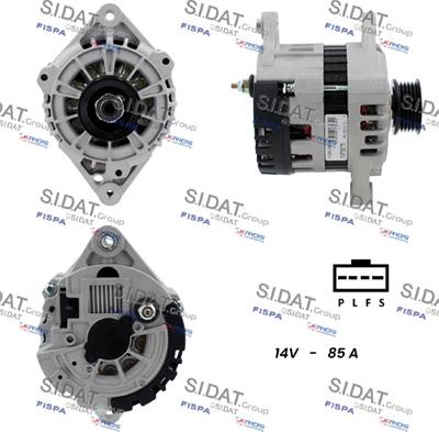 Fispa A12DR1285A2 - Alternator www.molydon.hr