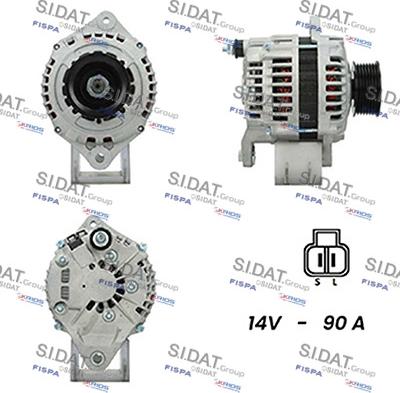 Fispa A12HT0163A2 - Alternator www.molydon.hr