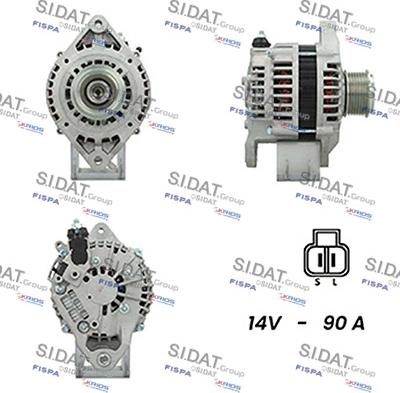 Fispa A12HT0115A2 - Alternator www.molydon.hr