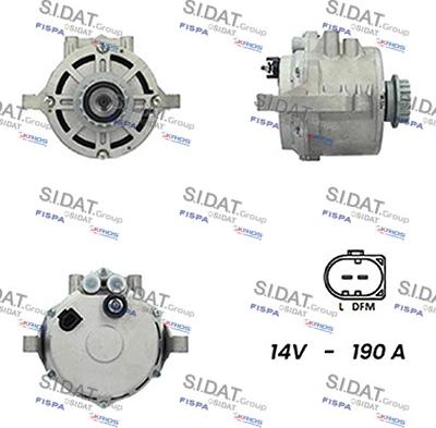 Fispa A12HT0830A2 - Alternator www.molydon.hr