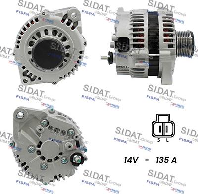 Fispa A12HT0289A2 - Alternator www.molydon.hr