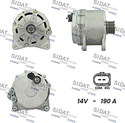 Fispa A12HT0733A2 - Alternator www.molydon.hr