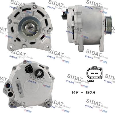 Fispa A12HT1267 - Alternator www.molydon.hr