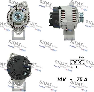 Fispa A12MA0940A2 - Alternator www.molydon.hr