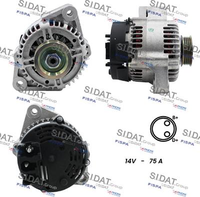 Fispa A12MA0940 - Alternator www.molydon.hr