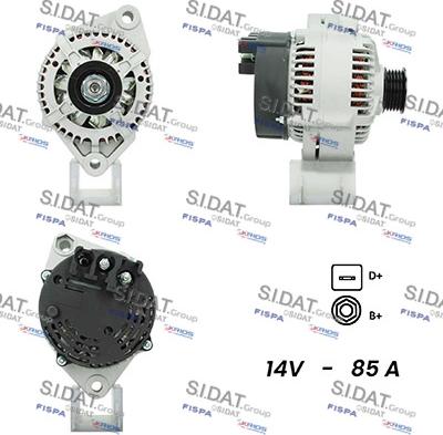 Fispa A12MA0914A2 - Alternator www.molydon.hr