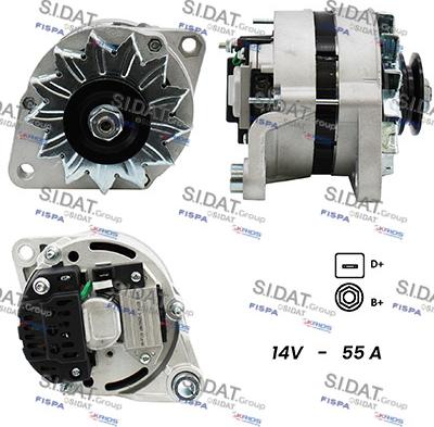 Fispa A12MA0917A2 - Alternator www.molydon.hr