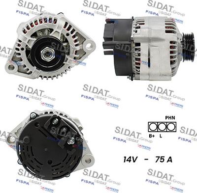 Fispa A12MA0562 - Alternator www.molydon.hr