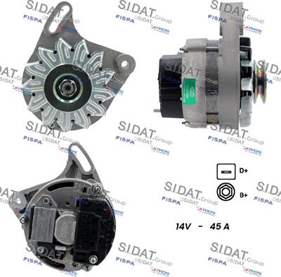 Fispa A12MA0014 - Alternator www.molydon.hr