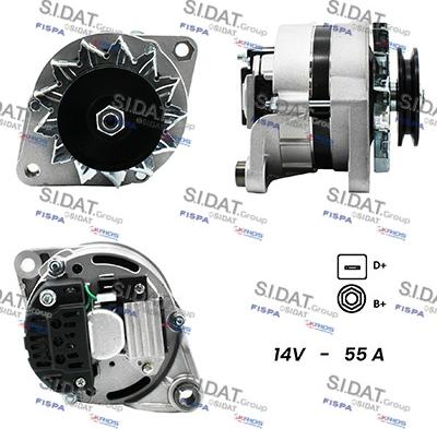 Fispa A12MA0031A2 - Alternator www.molydon.hr