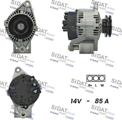 Fispa A12MA0319A2 - Alternator www.molydon.hr