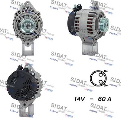 Fispa A12MA0712A2 - Alternator www.molydon.hr