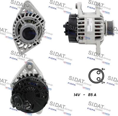 Fispa A12MA1197A2 - Alternator www.molydon.hr