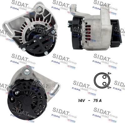 Fispa A12MA1136A2 - Alternator www.molydon.hr