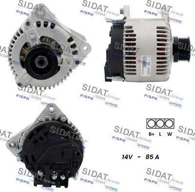 Fispa A12MA1287A2 - Alternator www.molydon.hr