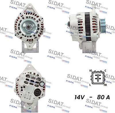 Fispa A12MH0453A2 - Alternator www.molydon.hr