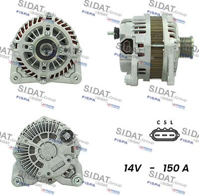 Fispa A12MH0479A2 - Alternator www.molydon.hr